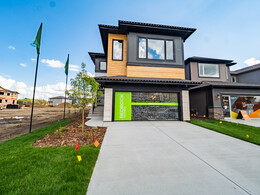 The Callie P showhome by Bedrock Homes in Maple Crest.