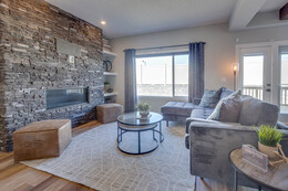 The Peyton Showhome by Bedrock Homes in Evergreen, Red Deer.