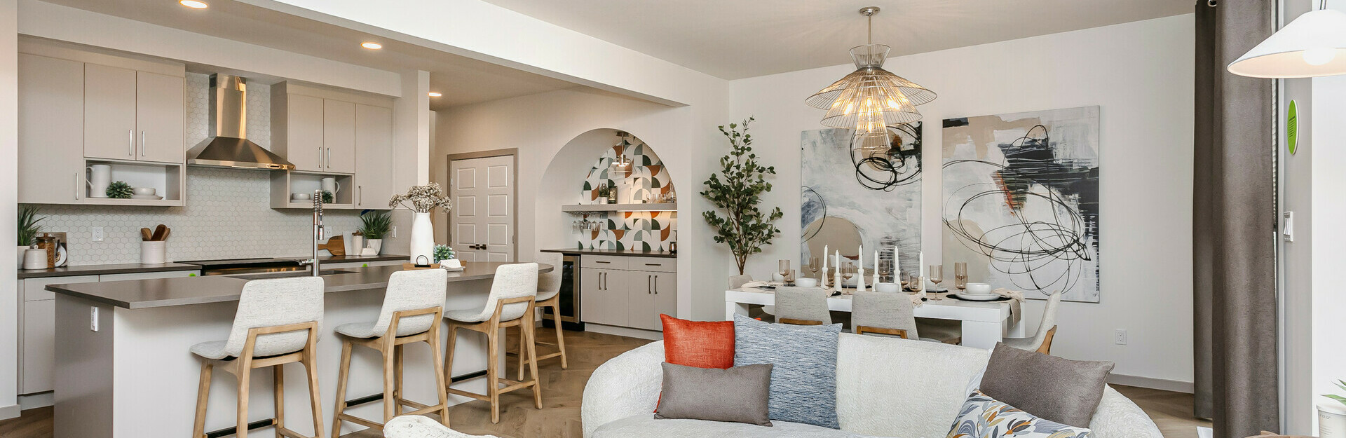 A brand new show home by Bedrock Homes